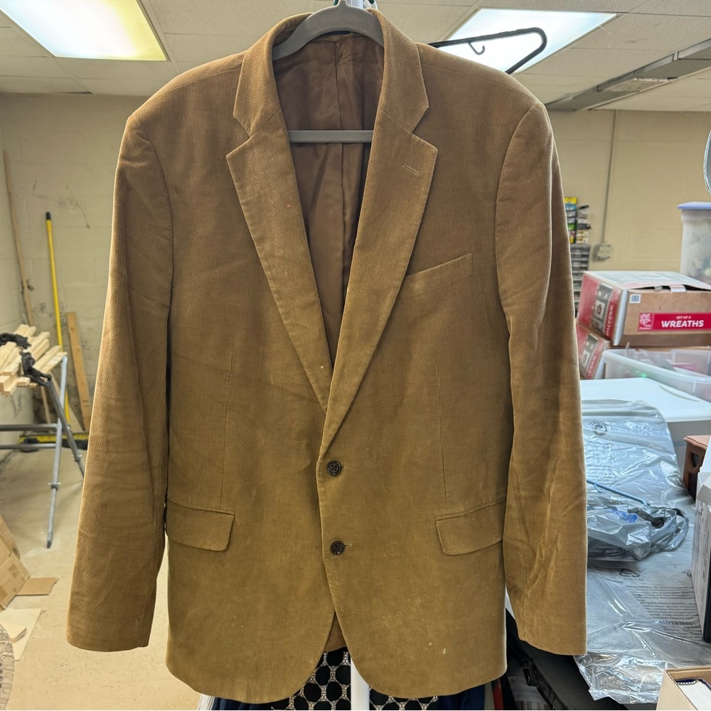 Stafford Brown Corduroy Blazer